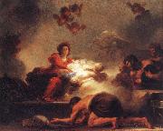 Jean-Honore Fragonard Adoration of the Shepherds oil painting artist